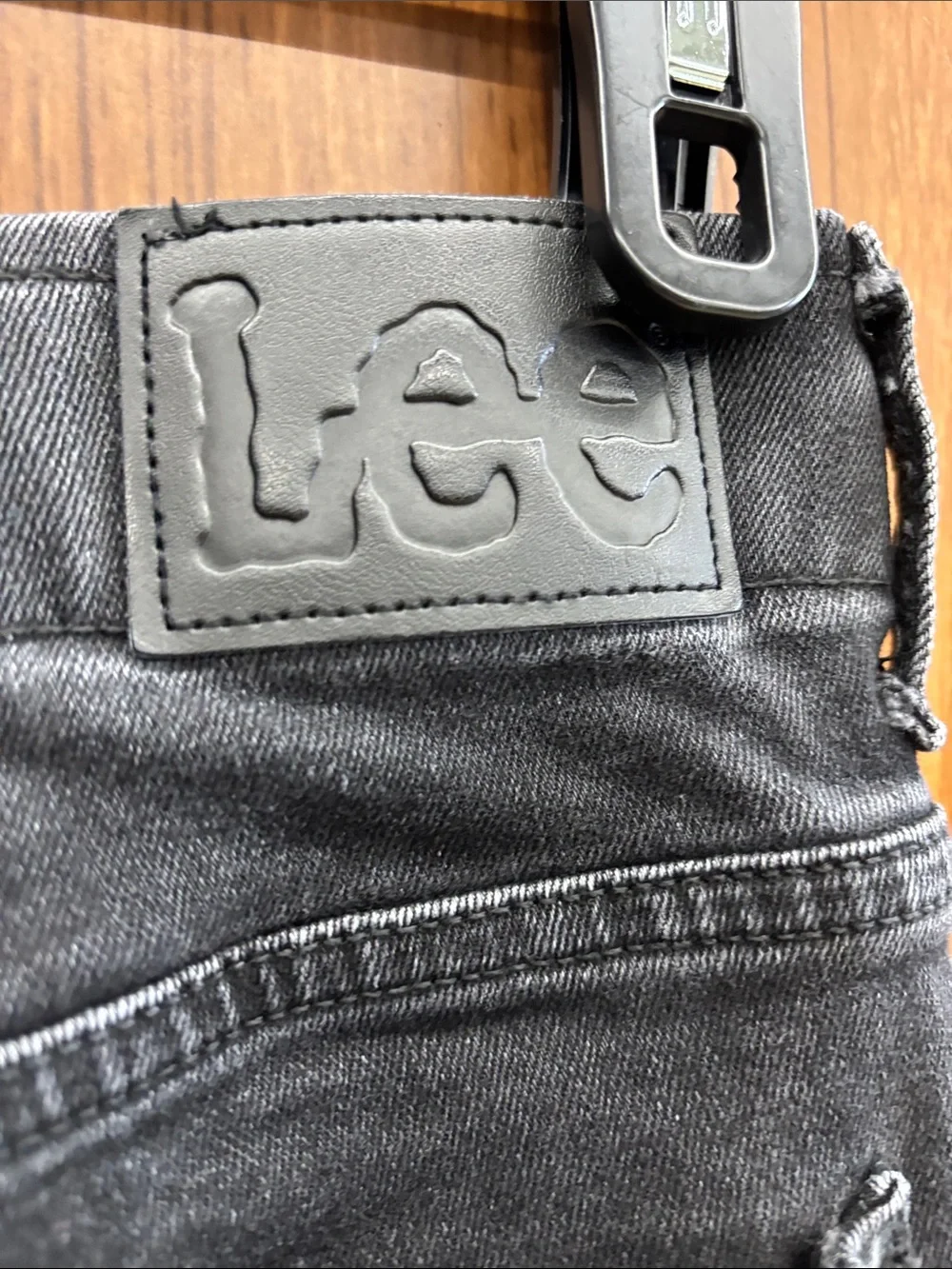 Lee Slim Stretch Jeans in Washed Black